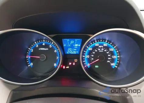 2014 Hyundai Tucson Se z USA, uszkodzony, nr VIN KM8JUCAG6EU807155